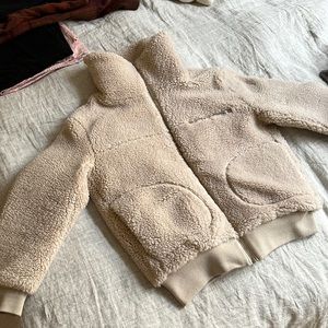 Aritzia teddy jacket